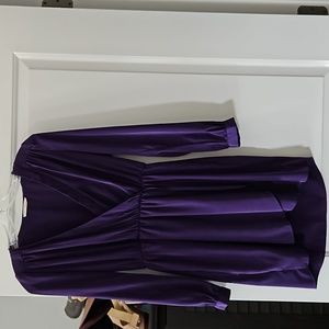 Purple dress size small